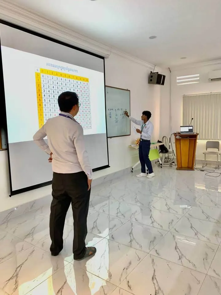 សកម្មភាពថ្នាក់បង្រៀននិទស្សន៍ (Mock Lesson) ដោយប្រើប្រាស់វិធីសាស្ត្របង្រៀនតាមបែបថ្នាក់រៀនត្រឡប់ (Flipped Classroom)